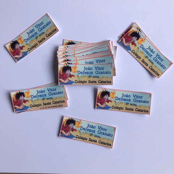 Kit Identificação Escolar