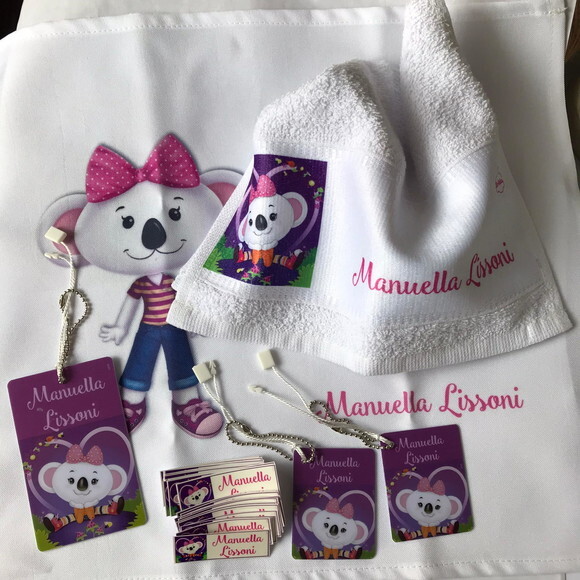Kit Identificação Escolar