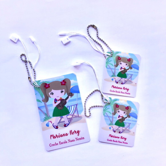 Kit 3 Tag de Mochila