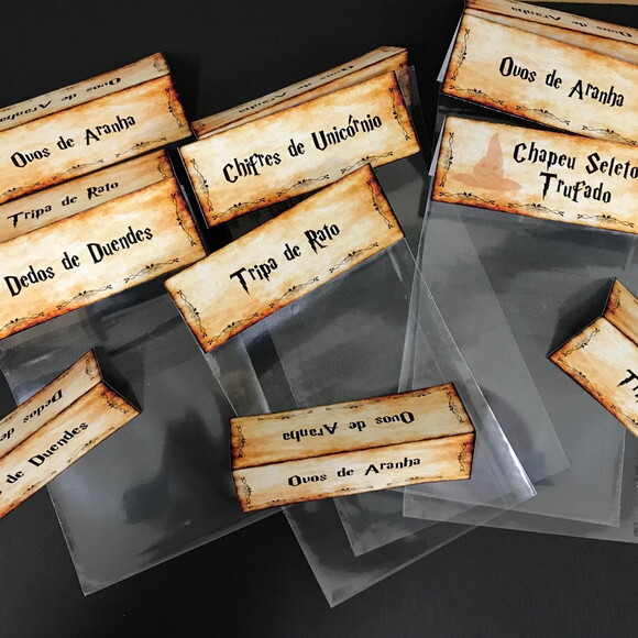 Lapela Harry Potter - Kit 40 Unidades