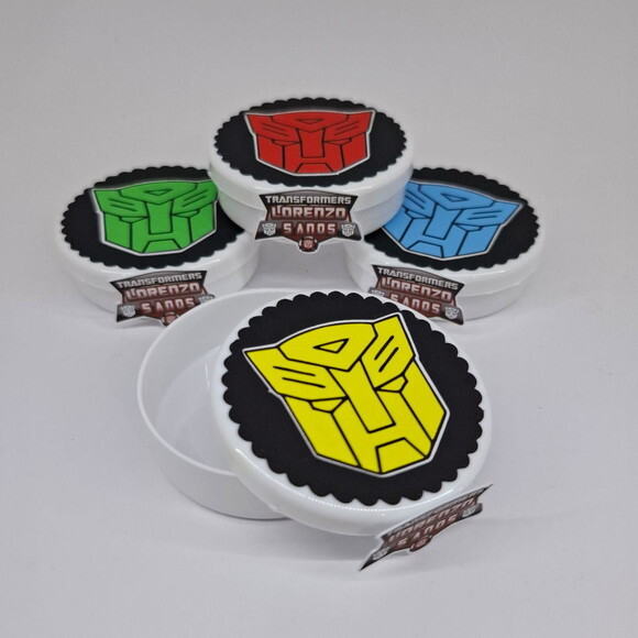 Latinha Transformers - Kit 30unidades