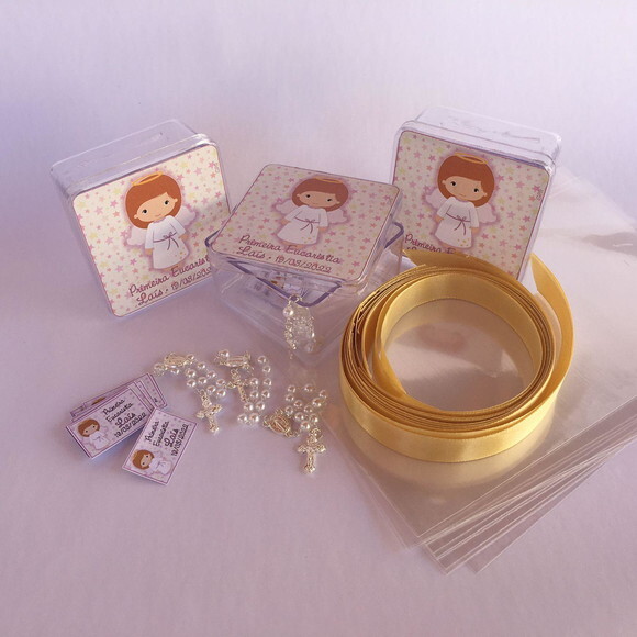 Lembrancinha Primeira Eucaristia - Kit 30 Unidades