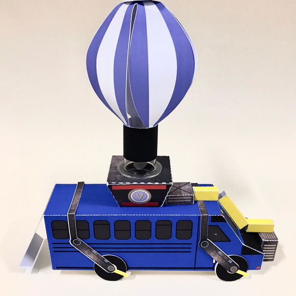 Ônibus de Batalha Fortnite - 11 Unidades
