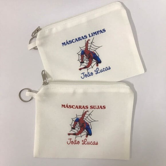 Porta máscara - par