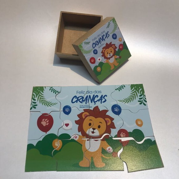 Quebra Cabeça mdf - Kit 35 Unidades