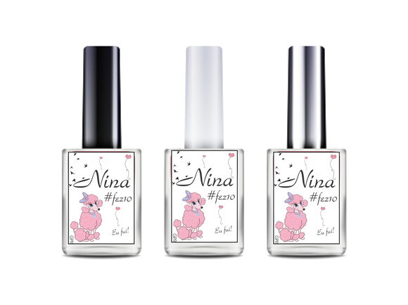 Rótulo para Esmalte Quadrado