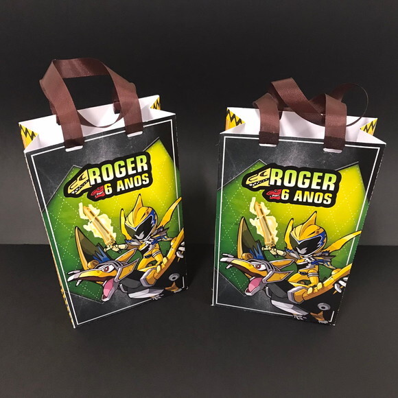 Sacolinha Power Rangers Dino Charge