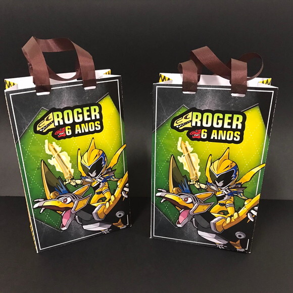 Sacolinha Power Rangers Dino Charge