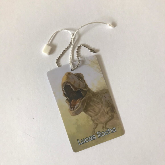 Tag de Identificação para Mochila Escolar