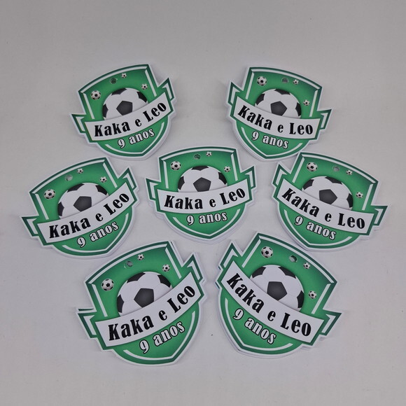 Tag para Lembrancinha Festa Futebol