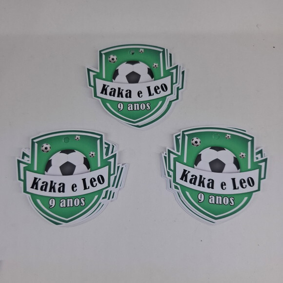 Tag para Lembrancinha Festa Futebol