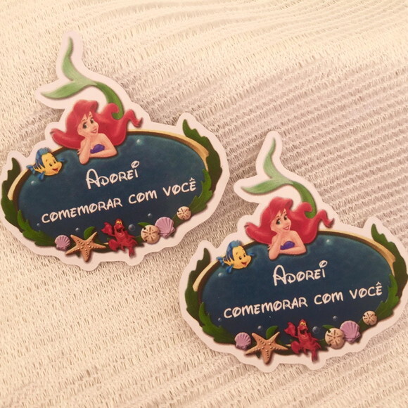 Tag Pequena Sereia