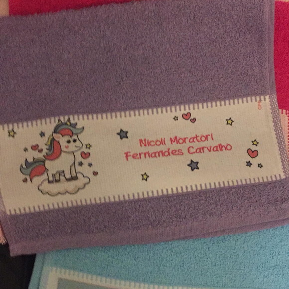 Toalhinha Escolar Personalizada