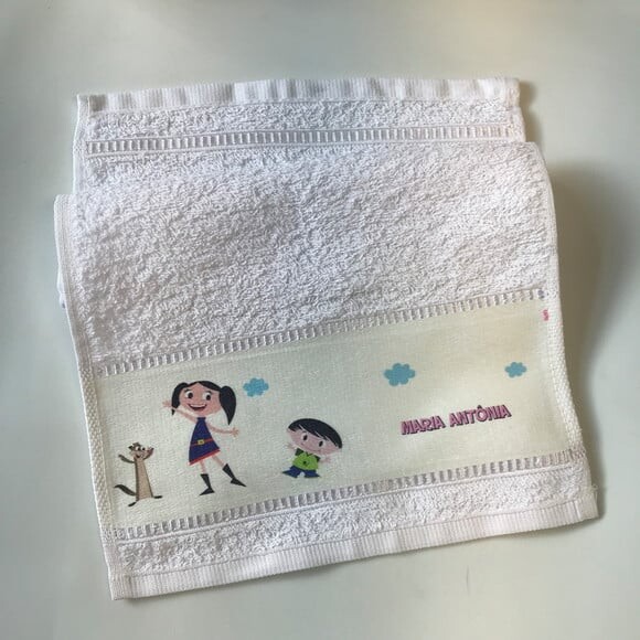 Toalhinha Escolar Personalizada