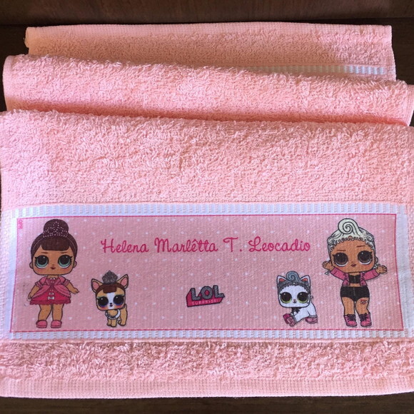 Toalhinha Escolar Personalizada
