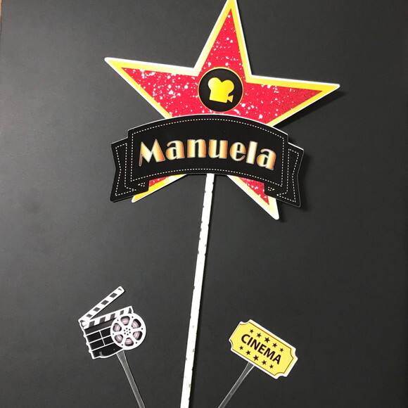 Topo de bolo Cinema