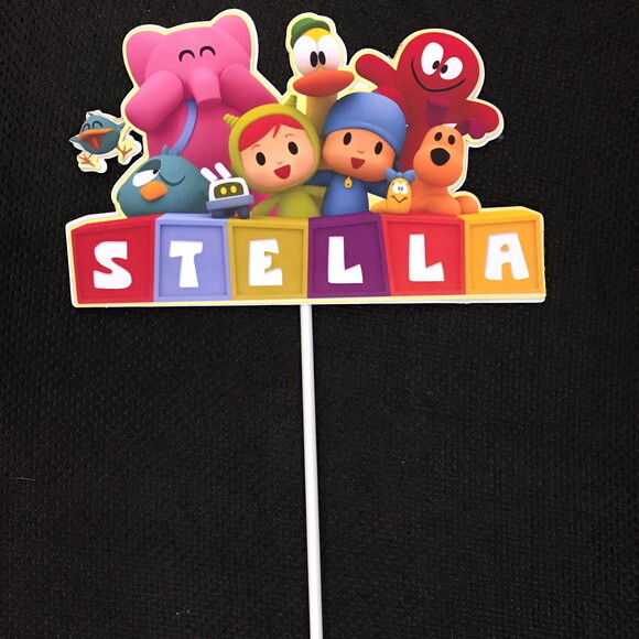 Topo de Bolo Pocoyo
