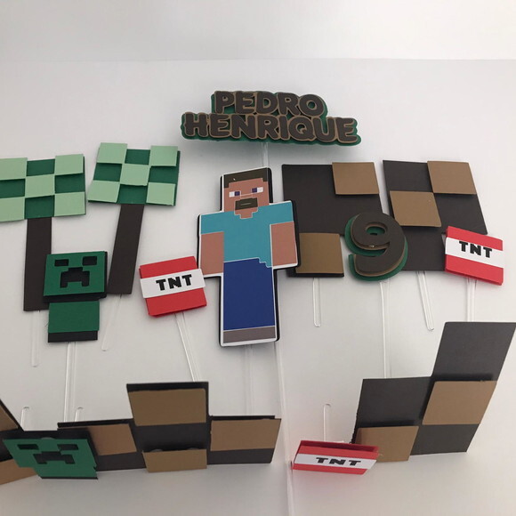Topo Minecraft 3D