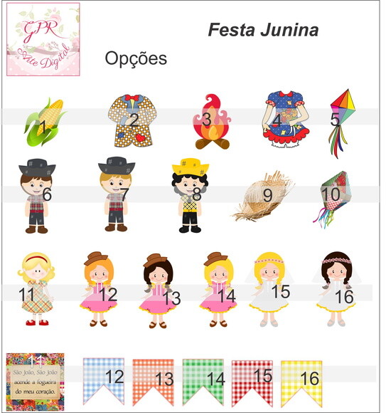 Topper Festa Junina