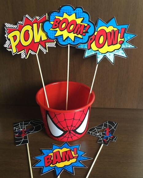 Topper Gigante Super Heróis