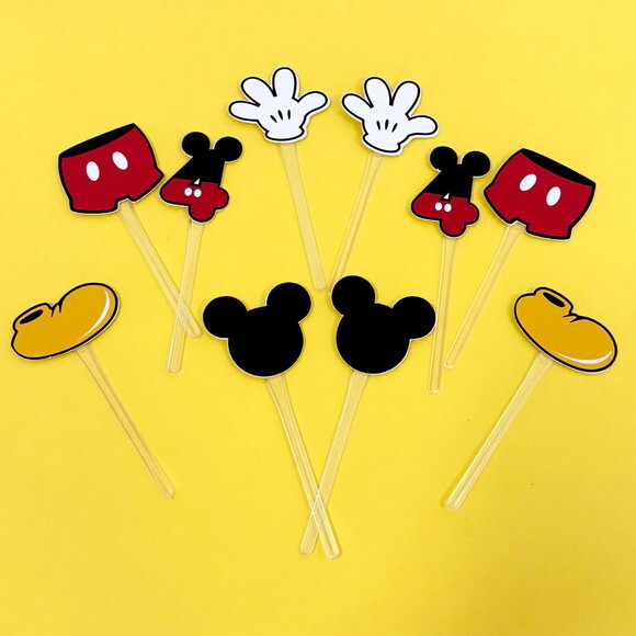 Topper para Docinhos Festa Mickey