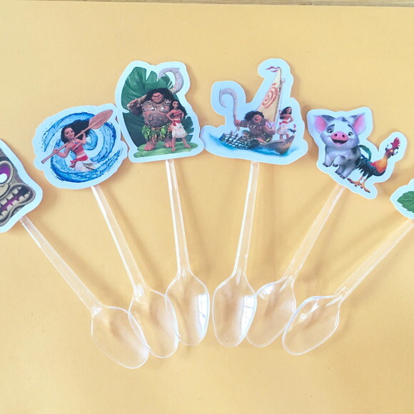 Topper ou Colherzinha Moana