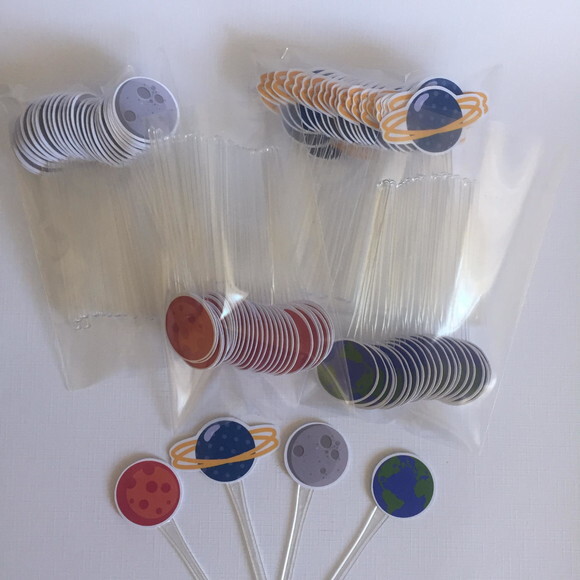Topper para Docinhos Festa Astronauta