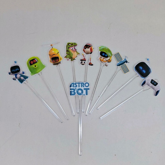 Topper para Docinhos Festa Astro Bot