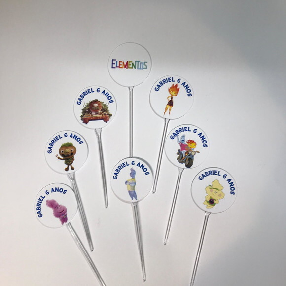 Topper para Docinhos Elementos