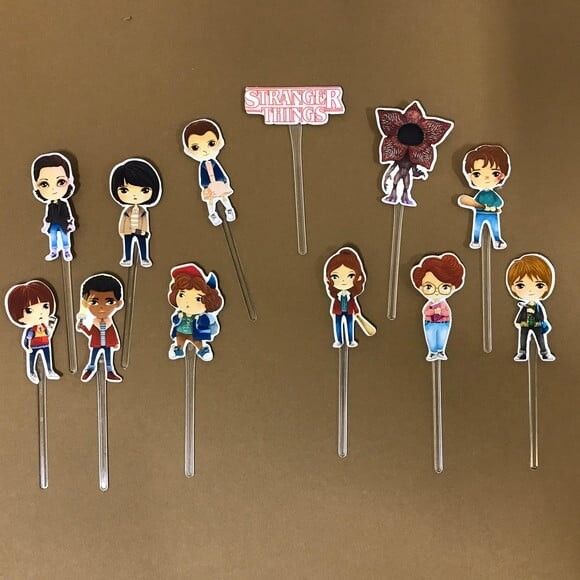 Topper Stranger Things - Kit 50 Unidades