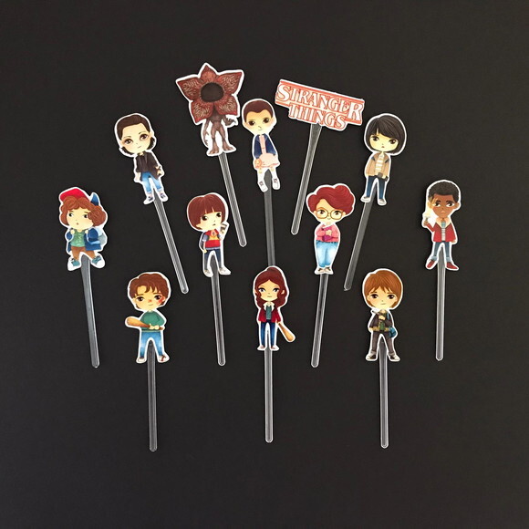 Topper Stranger Things - Kit 50 Unidades