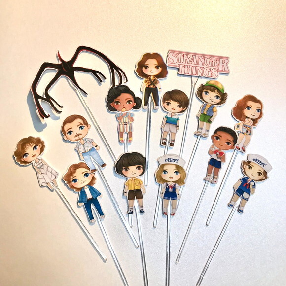 Topper Stranger Things Terceira Temporada - Kit 50u