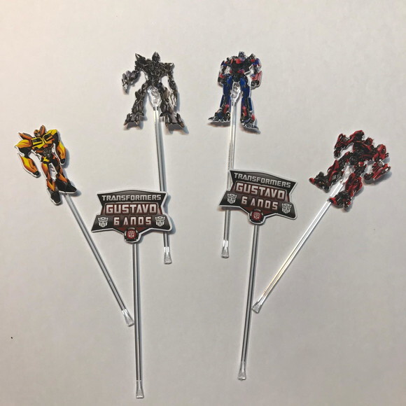 Topper Transformers - Kit 50 Unidades