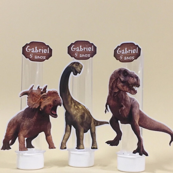 Tubete Personalizado Festa Dinossauro
