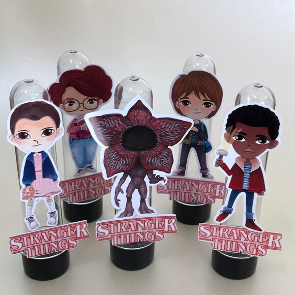 Tubete Personalizado Festa Stranger Things Primeira Temporada