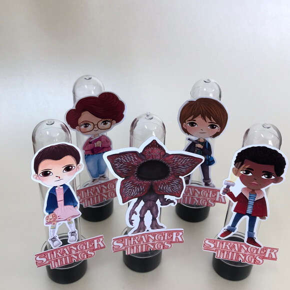 Tubete Personalizado Festa Stranger Things Primeira Temporada