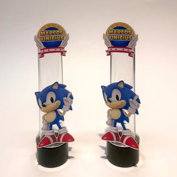 Tubete Personalizado Festa Sonic