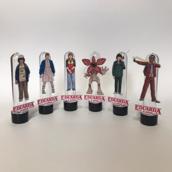 Tubete Personalizado Festa Stranger Things Personagens Humanos