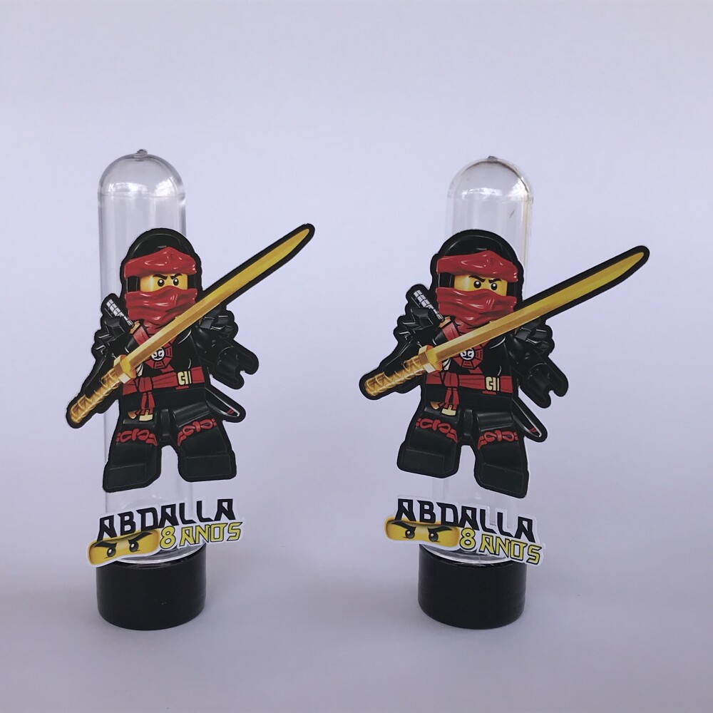 Tubete Personalizado Festa Ninja Go