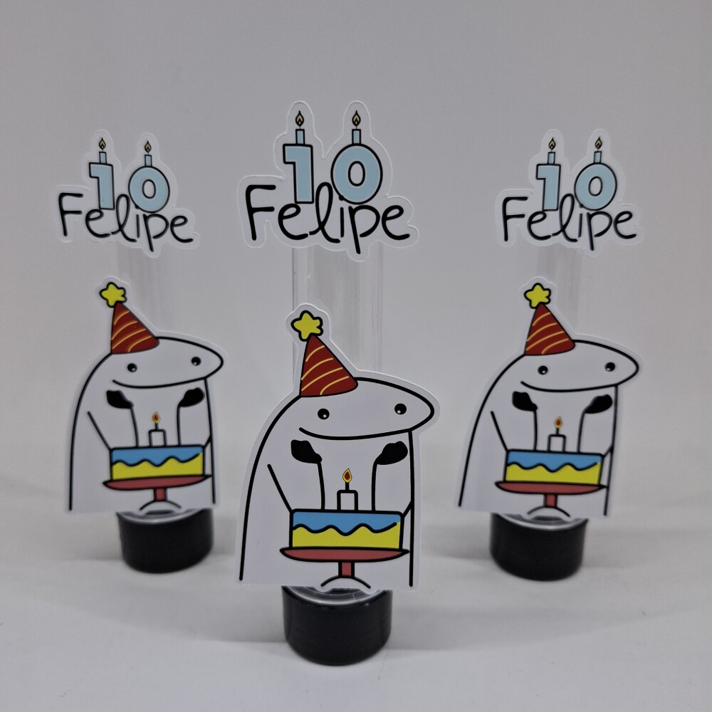 Tubete Personalizado Festa Flork