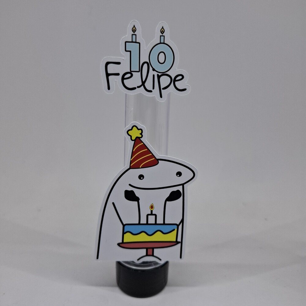 Tubete Personalizado Festa Flork
