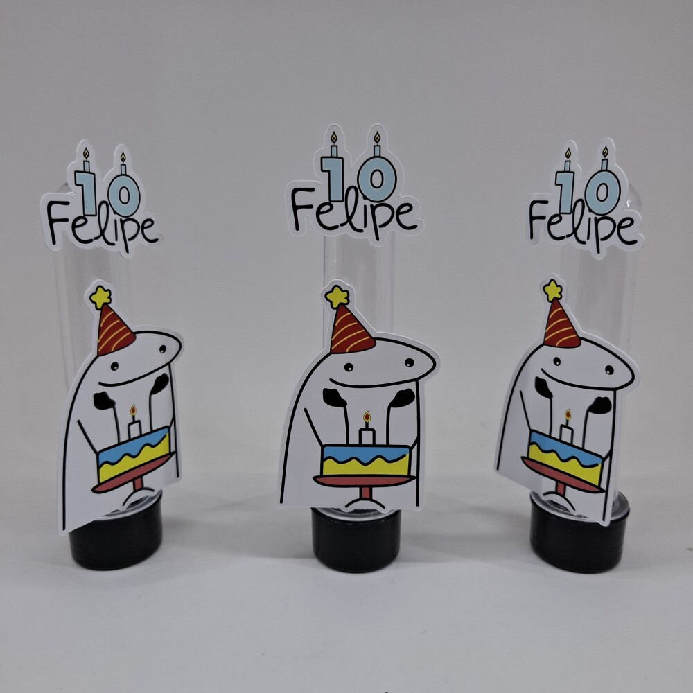 Tubete Personalizado Festa Flork