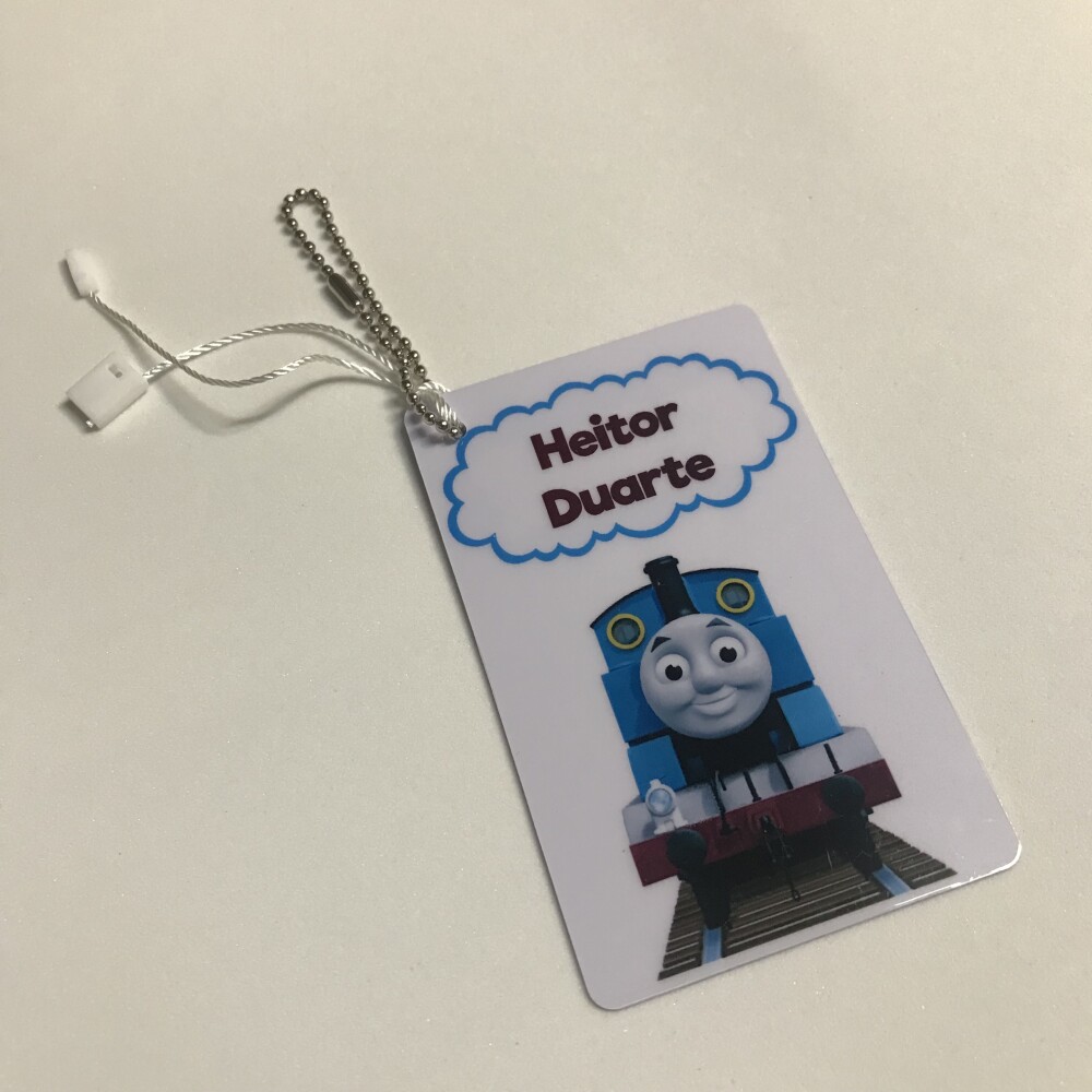Tag de Identificação para Mochila Escolar