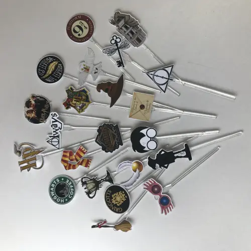 Topper para Docinhos Objetos Festa Harry Potter