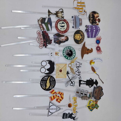 50 Topper para Docinhos Festa Harry Potter Objetos