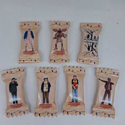 Bala Personalizada Stranger Things Personagens Humanos