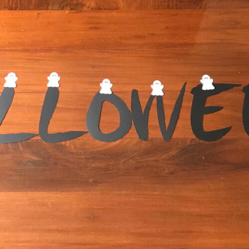 Bandeirola Halloween