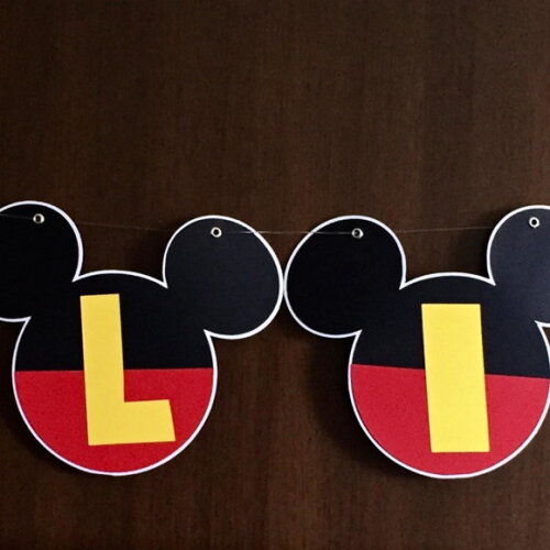 Bandeirola Mickey