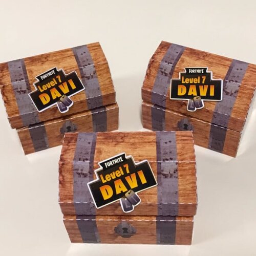 Baú Fortnite - Kit 30u