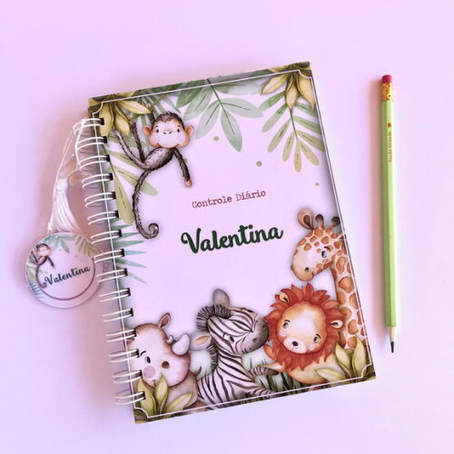 Caderno Controle da Rotina do Bebê Semestral